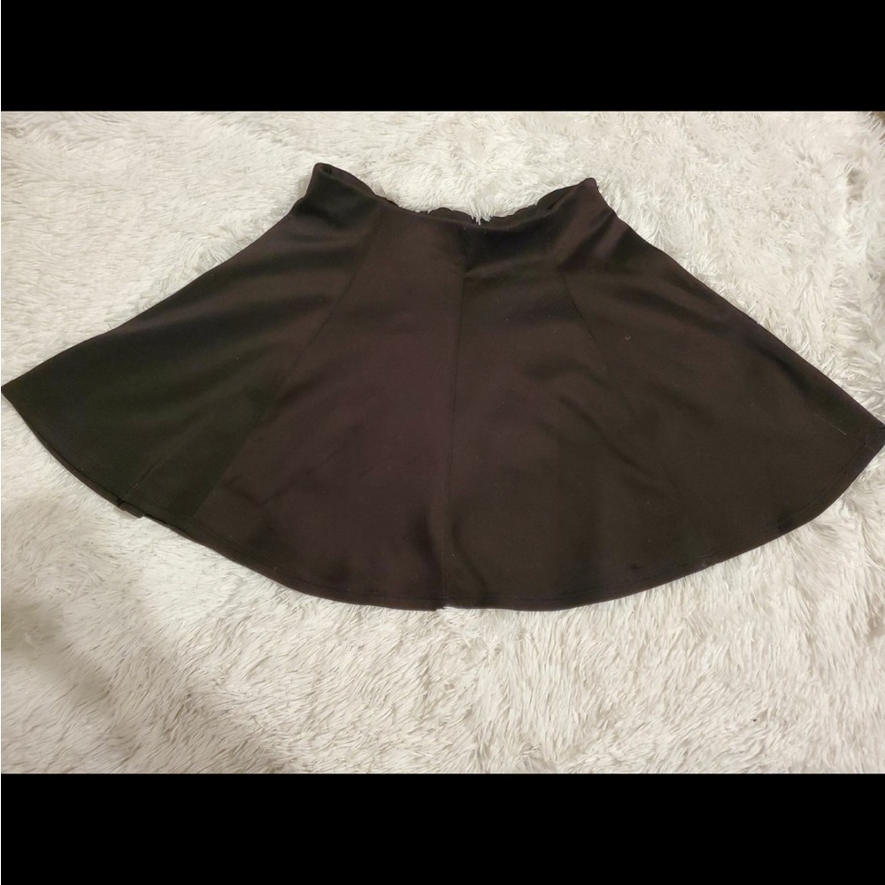Black Skater Skirt - Small